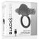 Black&silver Burton Rechargeable Vibrating Ring 10V Black