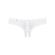 Obsessive Alabastra Thong Crotchless White