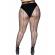 Leg Avenue Backseam Pantyhose - Black Plus Size