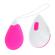 Oh Mama Textured Vibrating Egg 10 Modes - Pink and White