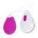 Oh Mama Textured Vibrating Egg 10 Modes - Purple and White