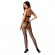 Passion Woman BS080 Bodystocking - Black One Size