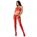 Passion Woman BS080 Bodystocking - Red