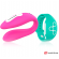 Wearwatch Dual Pleasure  Wireless Technology Watchme Fuchsia / Aquamarine