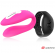 Wearwatch Dual Pleasure  Wireless Technology Watchme Fuchsia / Jet Black