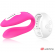 Wearwatch Dual Pleasure  Wireless Technology Watchme Fuchsia / Snowy