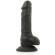 Cock Miller Harness + Silicone Density Cocksil Articulable - Black 13CM