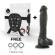 Cock Miller Harness + Silicone Density Articulable  Cocksil - Black 19.5 CM