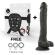 Cock Miller Harness + Silicone Density Articulable Cocksil - Black 24 CM