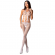 Passion Woman BS084 Bodystocking - White