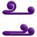 Snail Vibe Multiaction Vibrator - Purple