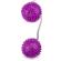 A Deeply Pleasure Spiky Balls Purple 3,60 CM