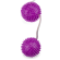 A Deeply Pleasure Spiky Balls Purple 3,60 CM