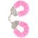 ToyJoy Furry Fun Wrist Cuffs Bondage Pink