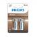 Philips Alkaline Batteries C LR14 BLISTER*2