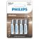 Philips Alkaline Batteries Aa LR6 Pack 4