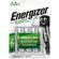 Energizer Rechargeable Batteries AA4 Blister 4