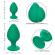 Calex Cheeky Buttplug - Green