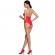 Passion Woman BS088 Bodystocking - Red