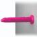 Vibrating Suction Cup Wall Banger Pink