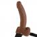 Fetish Fantasy Series 9\" Hollow Strap-On With Balls 22.9CM Brown