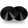 Coquette Chic Desire Nipple Covers - Black Circles