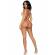 Leg Avenue Seamless Scroll Lace Teddy - White