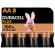 Duracell Plus Power 100 Alkaline Battery Aa LR6 8 Unit