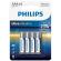 Philips Ultra Alkaline Battery Aaa LR03 4 Unit