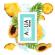 Aqua Travel Tropical Fruits Flavour Waterbased Lubricant  - 6 ML