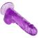 Calex Size Queen Dildo - Purple 15.3 CM