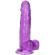 Calex Size Queen Dildo - Purple 15.3 CM