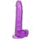 Calex Size Queen Dildo - Purple 20.3 CM