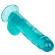 Calex Size Queen Dildo - Blue 20.3 CM