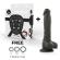 Cock Miller Harness + Silicone Density Articulable Cocksil - Black 18 CM