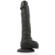 Cock Miller Harness + Silicone Density Articulable Cocksil - Black 18 CM