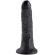 King Cock 7\" Cock Black 17.8 CM