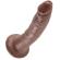 King Cock 7\" Cock Black 17.8 CM