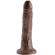 King Cock 7\" Cock Black 17.8 CM