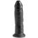 King Cock 9\" Cock Black 22.9 CM