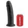 King Cock 10\" Cock Black 25.4 CM