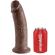 King Cock 10\" Cock Brown 25.4 CM