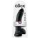 King Cock 9\" Cock Black With Balls 22.9 CM