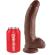 King Cock 9\" Cock Brown With Balls 22.9 CM