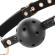 Begme Black Edition Ball Gag Vegan Leather