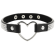 Coquette Hand Crafted Choker Vegan Leather  - Heart