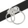 Coquette Hand Crafted Choker Vegan Leather  - Double Ring