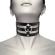 Coquette Hand Crafted Choker Vegan Leather  - Fetish