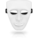 Ohmama Masks White Mask One Size