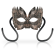 Ohmama Masks Venetian Eyemask - Copper